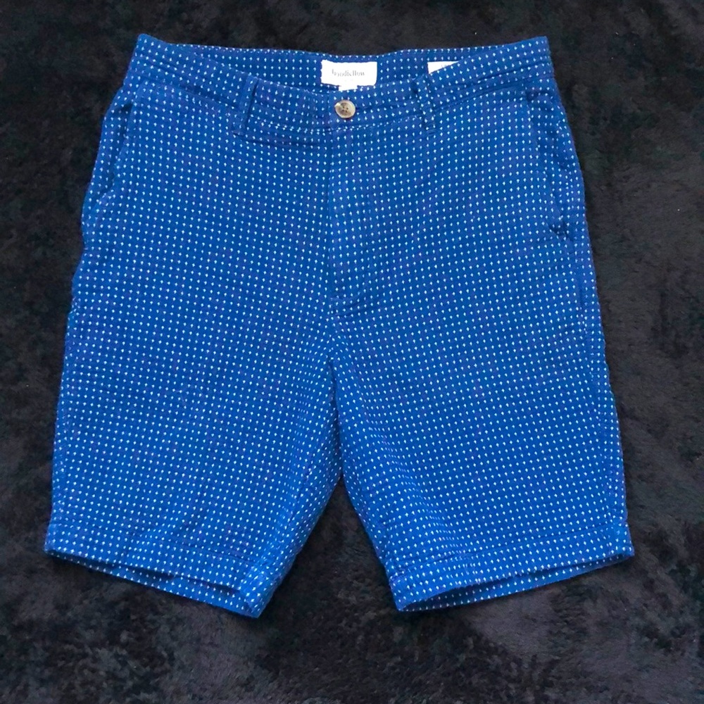 Goodfellow & Co Linden‎ Mens  Shorts Blue Polka dot